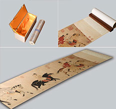 阿荣馆藏书画复制博物馆书画复制服务